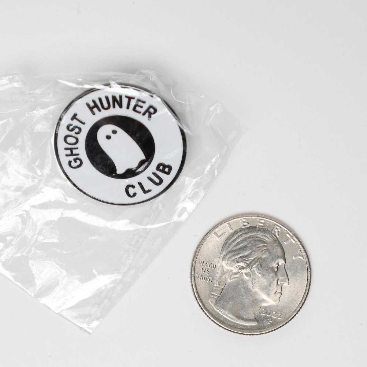 Cute Ghost Hunter Club Enamel Pin