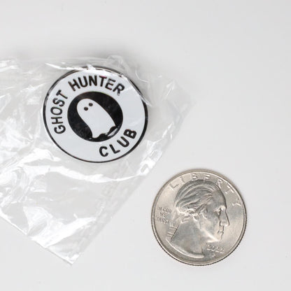 Cute Ghost Hunter Club Enamel Pin