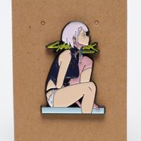 Cyberpunk Edgerunners Lucy Enamel Pin