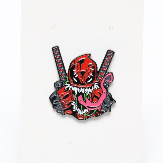 Deadpool x Venom Enamel Pin
