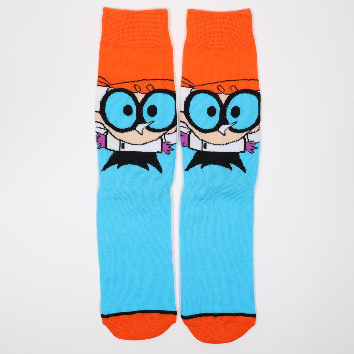 Dexter “Dexter’s Laboratory” 90s Cartoon Socks