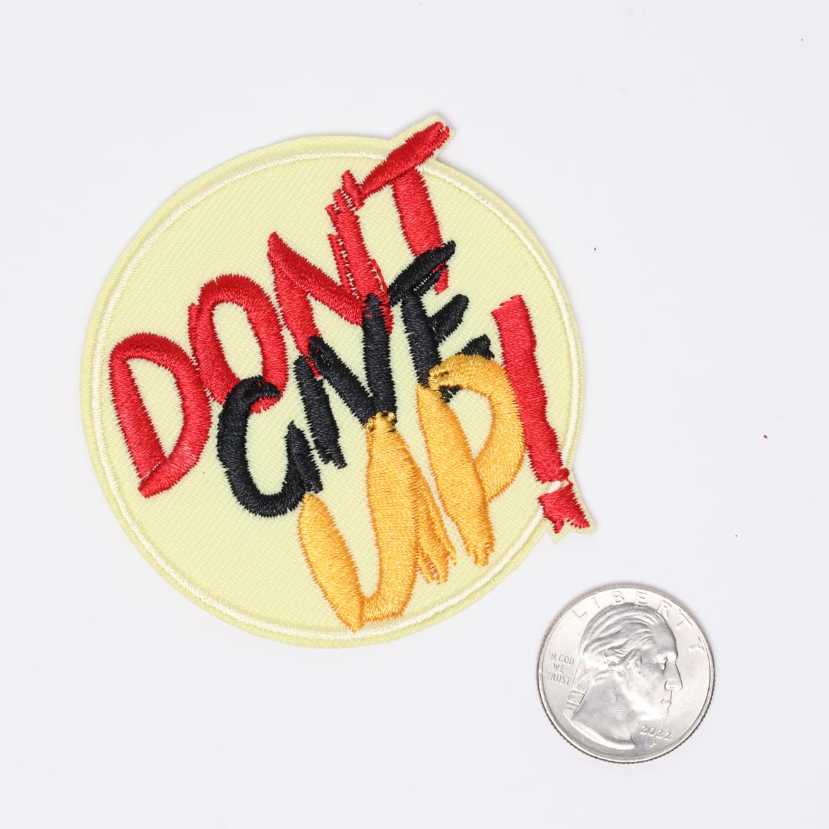 Don’t Give Up Embroidered Iron On Patch