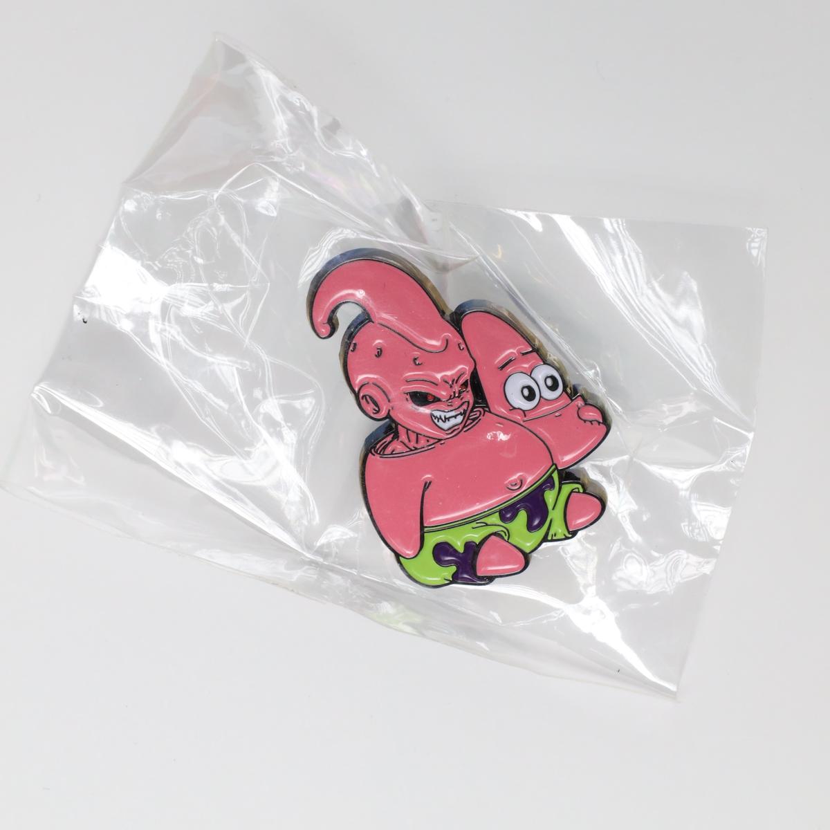 Dragon Ball Z Majin Buu x Spongebob Patrick Suit Enamel Pin