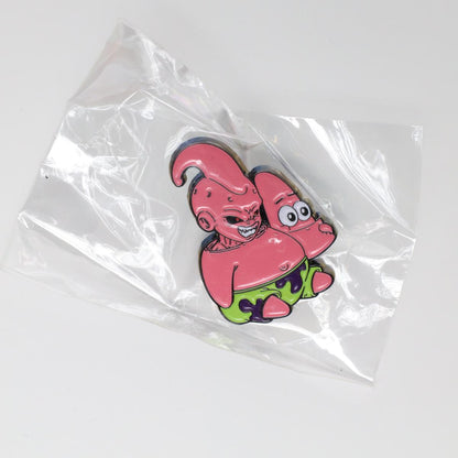 Dragon Ball Z Majin Buu x Spongebob Patrick Suit Enamel Pin