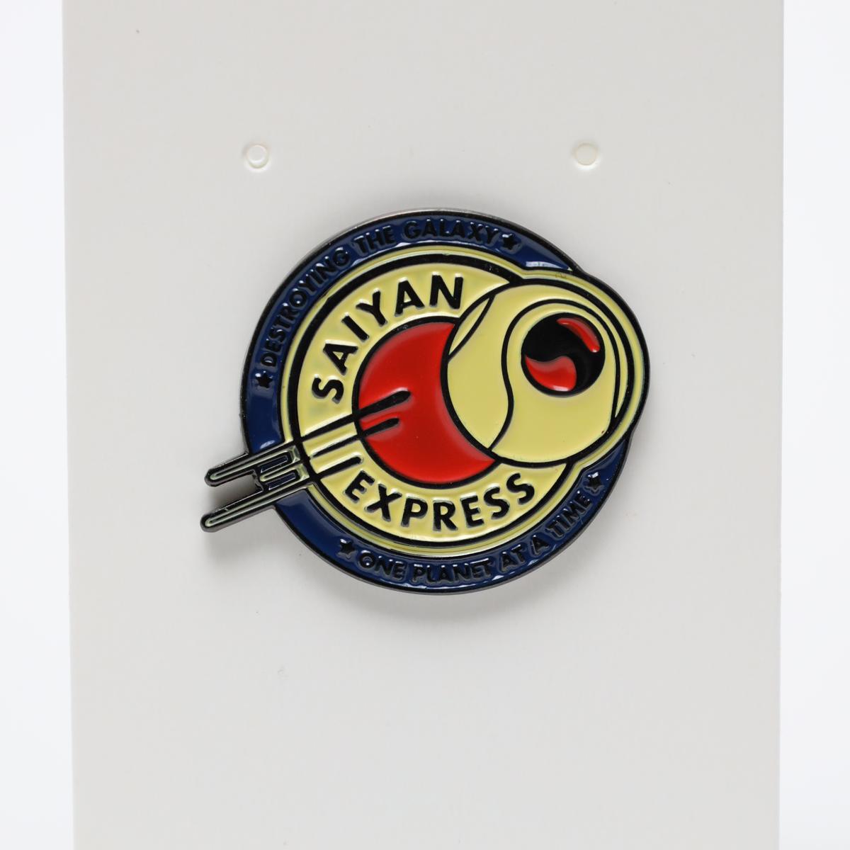 Dragonball Z x Futurama Saiyan Express Crossover Enamel Pin