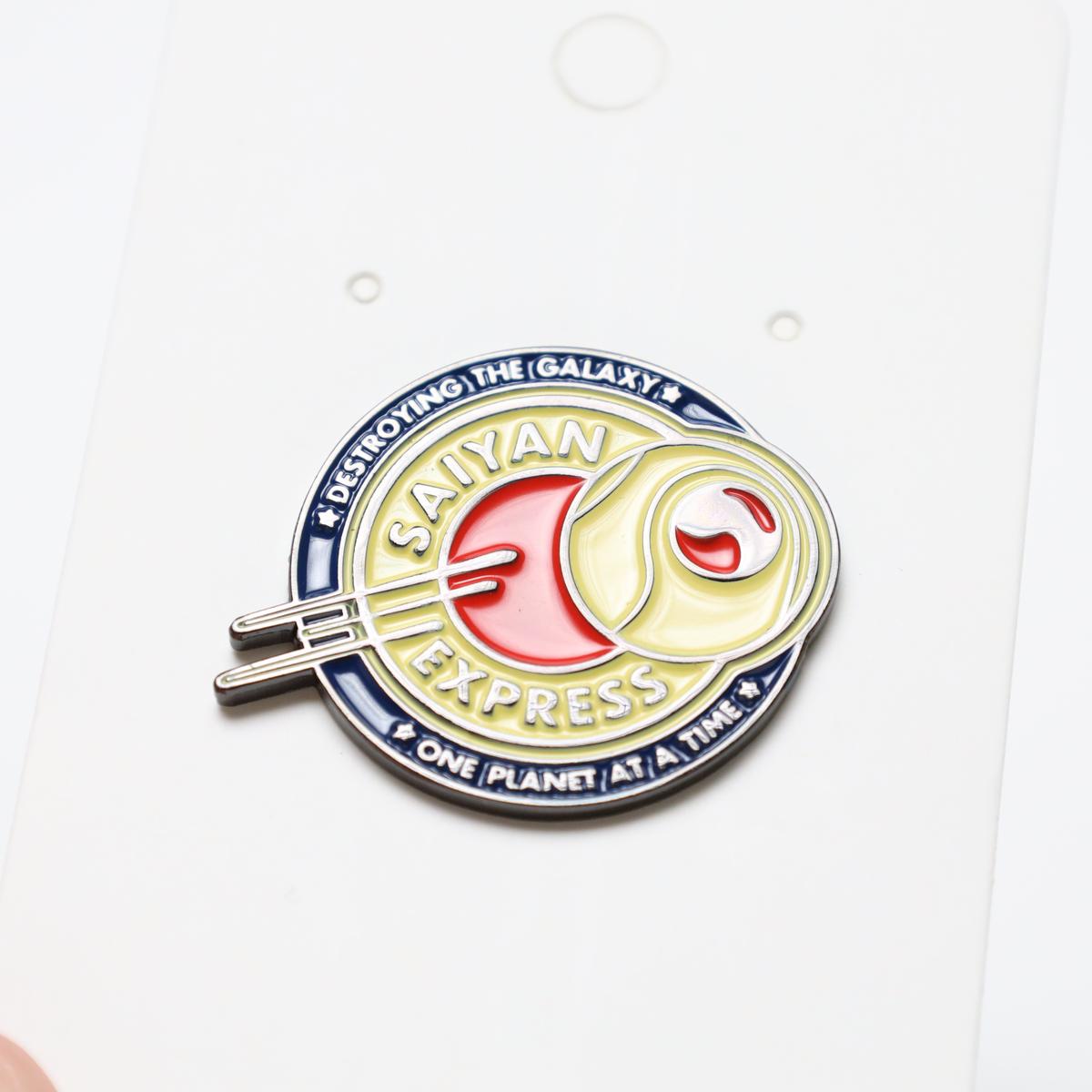 Dragonball Z x Futurama Saiyan Express Crossover Enamel Pin