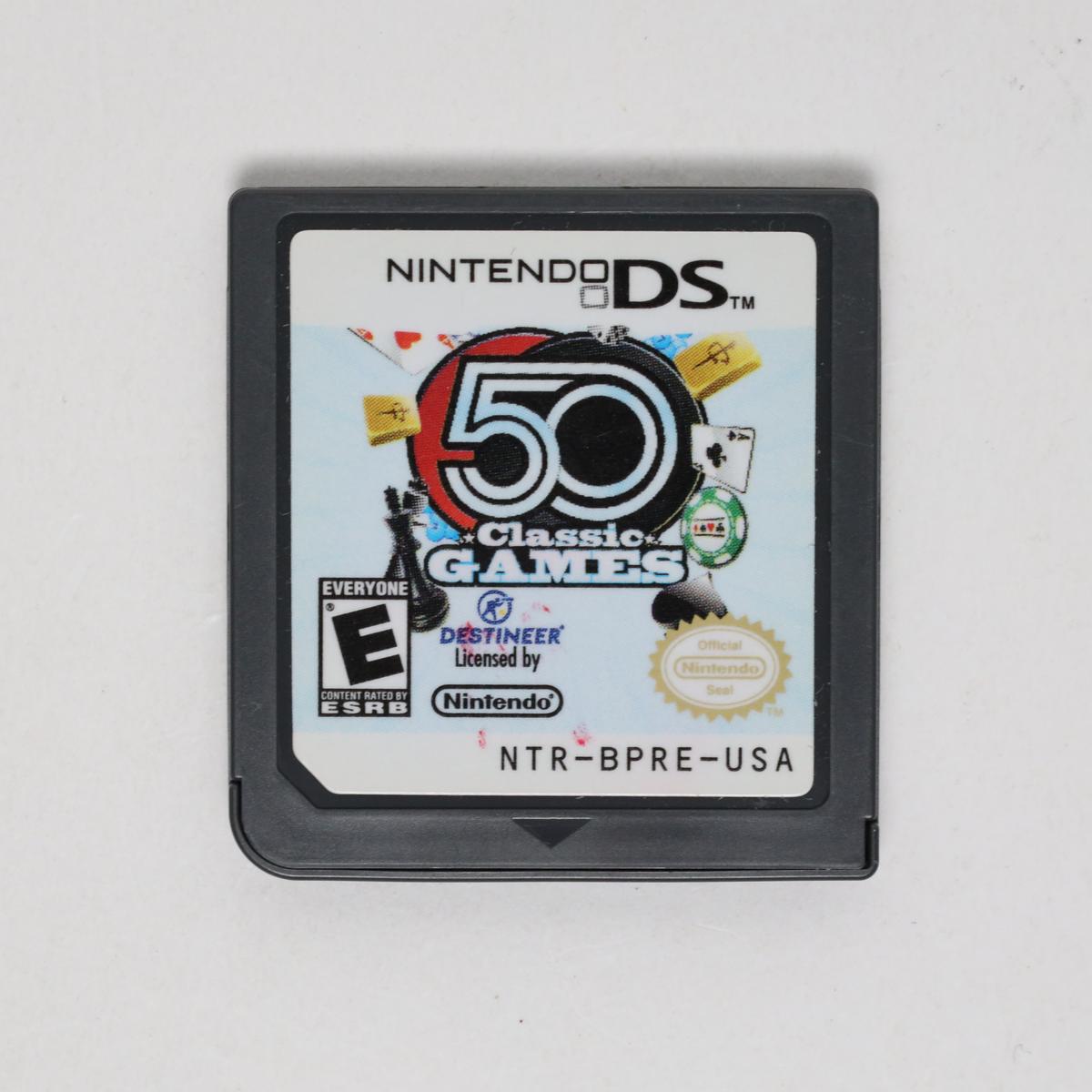 50 Classic Games - Nintendo DS (Loose [Game Only] / Good)