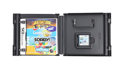 Battleship/Connect Four/Sorry!/Trouble - Nintendo DS (Complete / Poor)