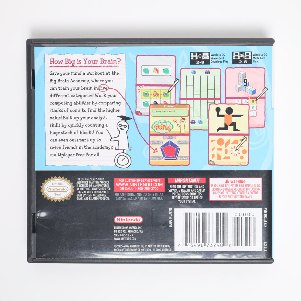 Big Brain Academy - Nintendo DS (Complete / Good)