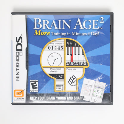 Brain Age 2: More Training in Minutes a Day! - Nintendo DS (Complete / Good)