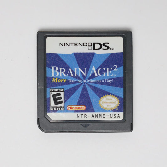 Brain Age 2: More Training in Minutes a Day! - Nintendo DS (Loose [Game Only] / Good)