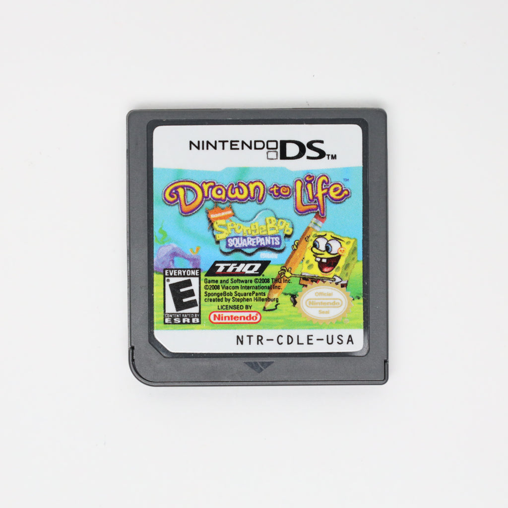 Drawn to Life: SpongeBob SquarePants Edition - Nintendo DS (Loose / Good)