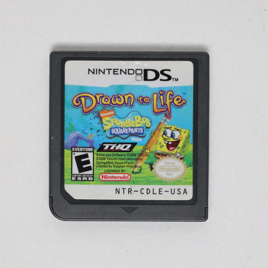 Drawn to Life: SpongeBob SquarePants Edition - Nintendo DS (Loose [Game Only] / Good)