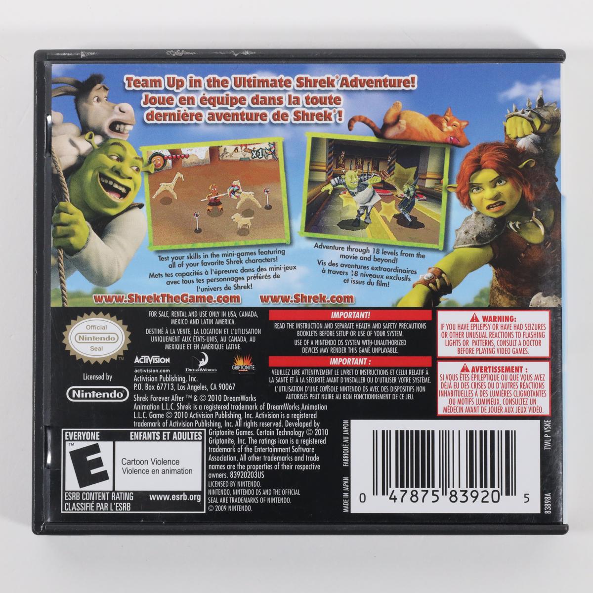 DreamWorks Shrek Forever After - Nintendo DS (Complete / Good)