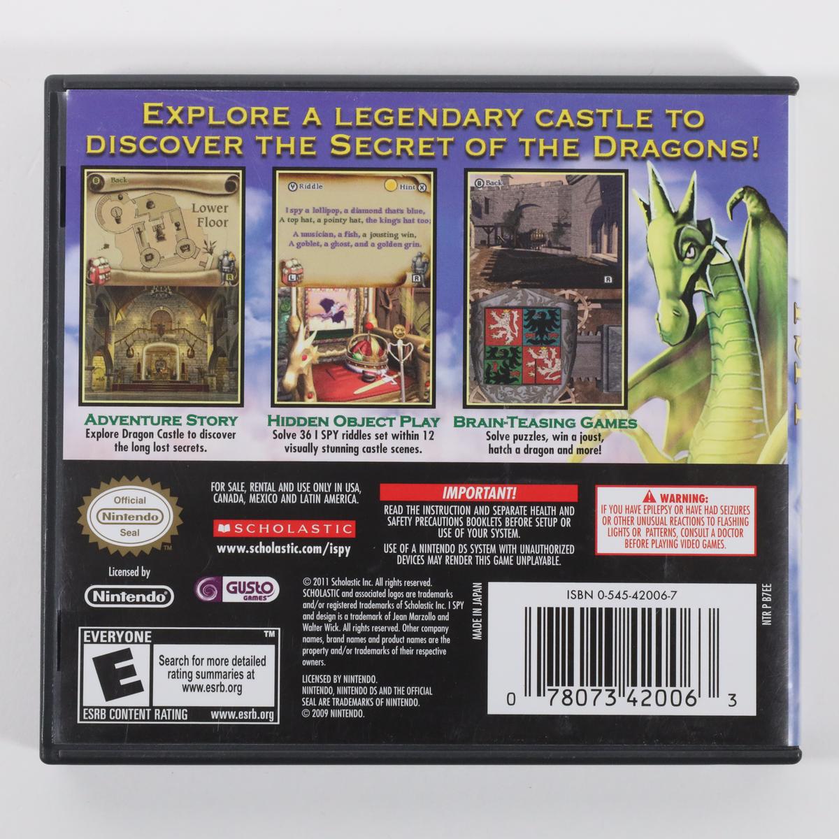 I Spy: Castle - Nintendo DS (Complete / Good)