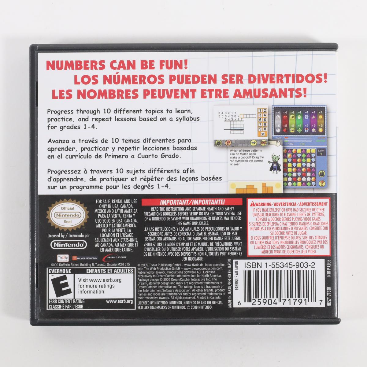 Learn Math - Nintendo DS (Complete / Good)