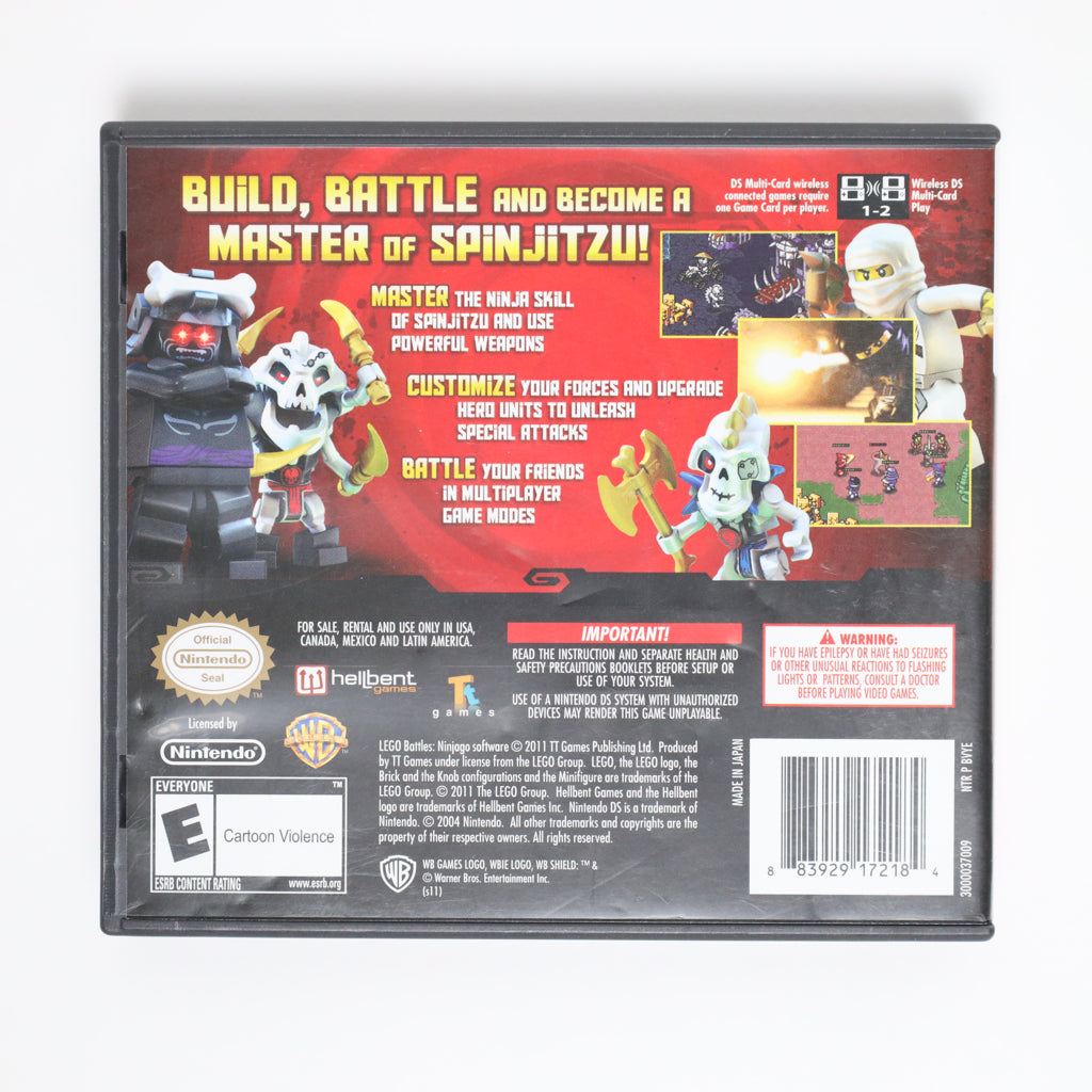 Lego Battles: Ninjago - Nintendo DS (Complete / Good)