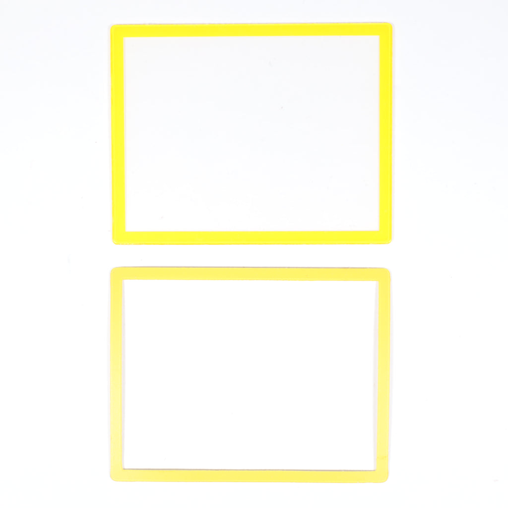 Generic Screen Cover & Lower Frame Replacement - DS Lite (Yellow)