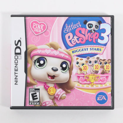 Littlest Pet Shop 3 Biggest Stars: Pink Team - Nintendo DS (Box / Good)