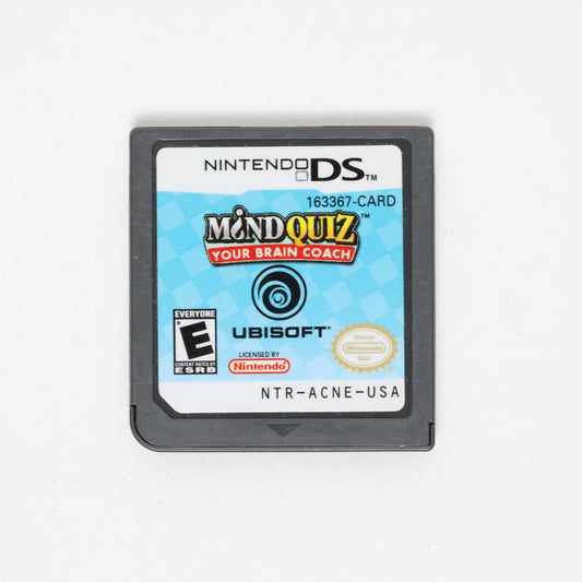 Mind Quiz: Your Brain Coach - Nintendo DS (Loose [Game Only] / Good)