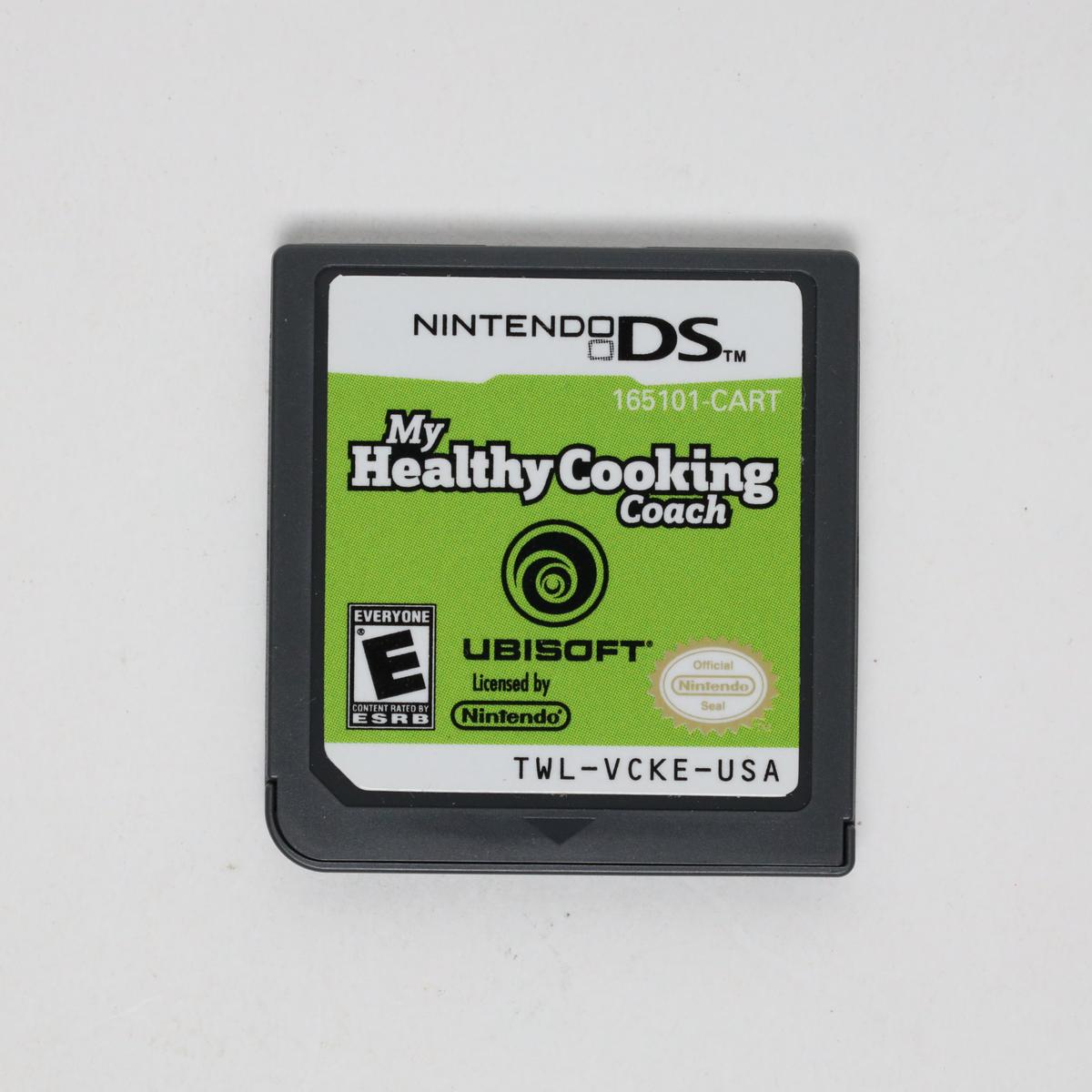 My Healthy Cooking Coach - Nintendo DS (Complete / Good)