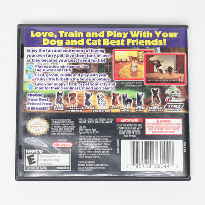 Paws and Claws: Best Friends - Dogs & Cats - Nintendo DS (Complete / Good)