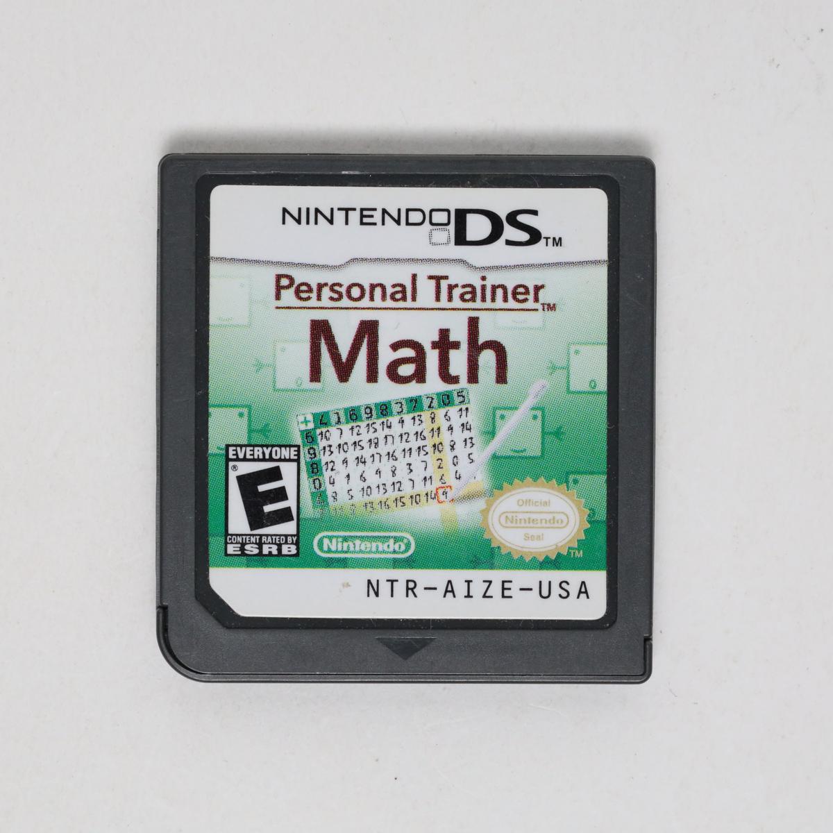 Personal Trainer: Math - Nintendo DS (Loose [Game Only] / Good)