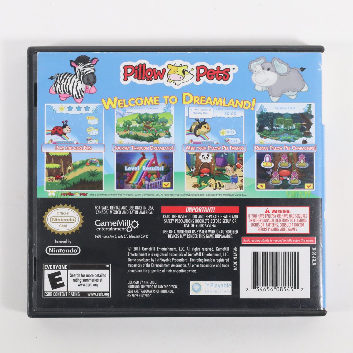 Pillow Pets - Nintendo DS (Complete / Good)