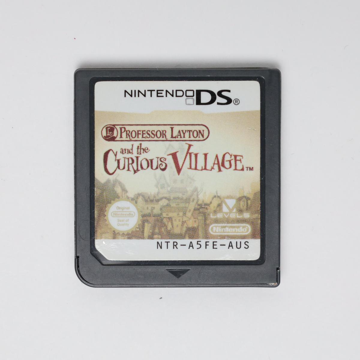 Professor Layton and the Curious Village - Nintendo DS (Loose [Game Only] / Good)