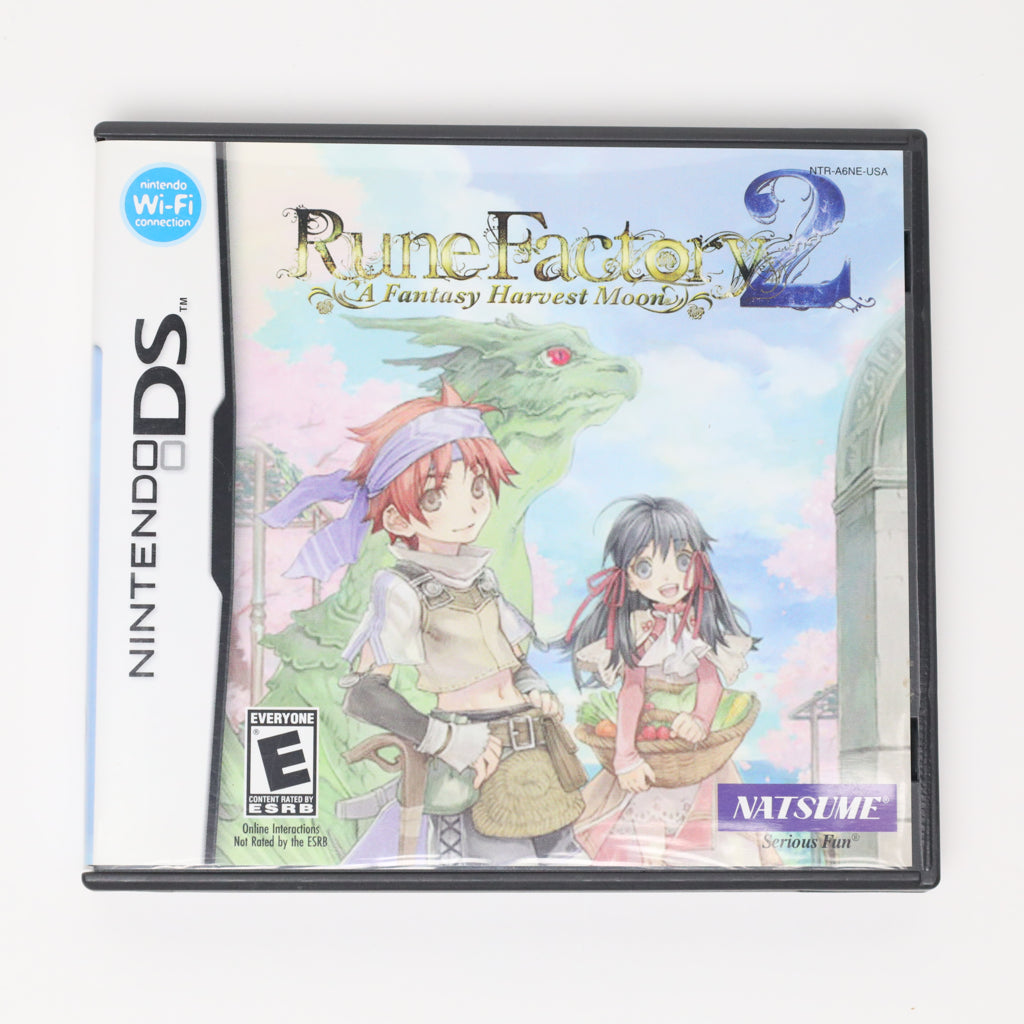 Rune Factory 2: A Fantasy Harvest Moon - Nintendo DS (Complete / Good)