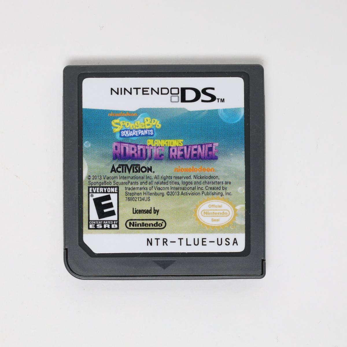 SpongeBob SquarePants: Plankton's Robotic Revenge - Nintendo DS (Loose / Good)