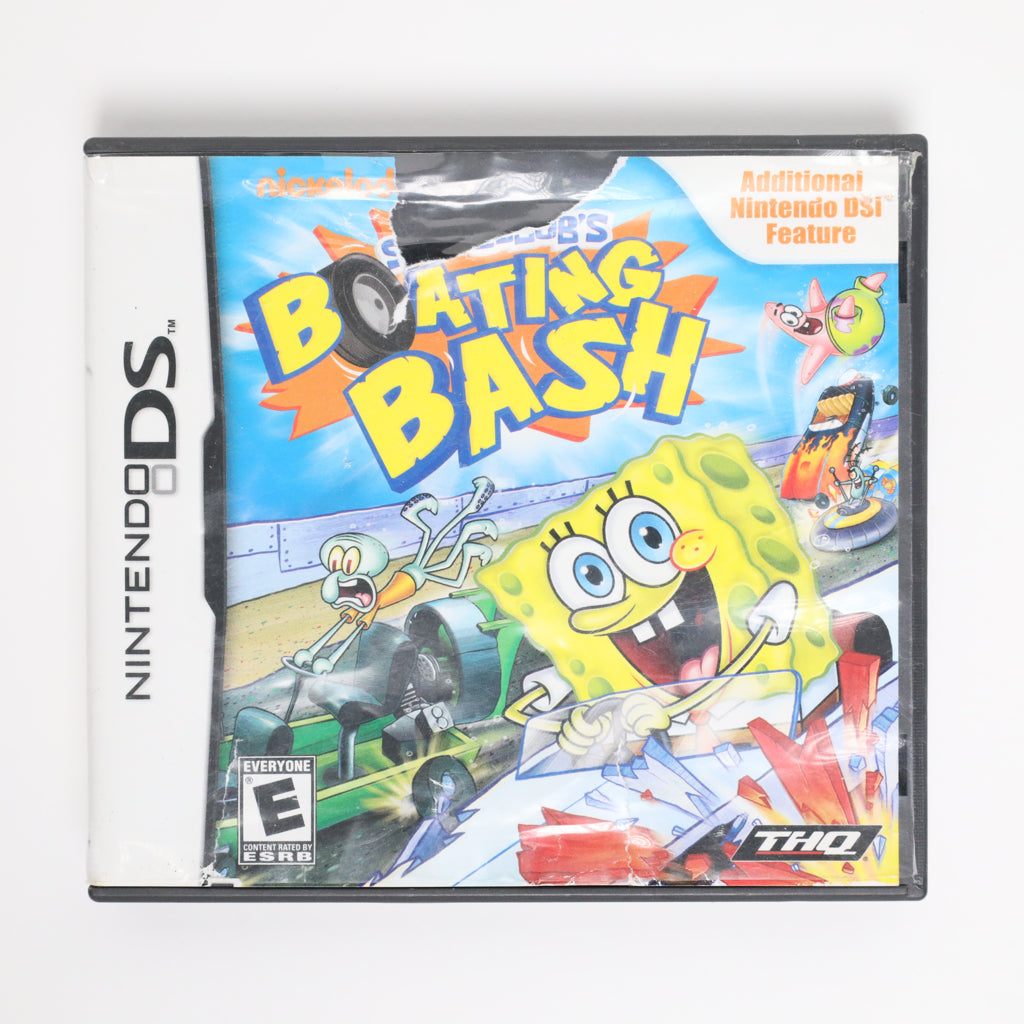 SpongeBob's Boating Bash - Nintendo DS (Complete / Acceptable)