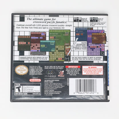 The New York Times Crosswords - Nintendo DS (Complete / Good)
