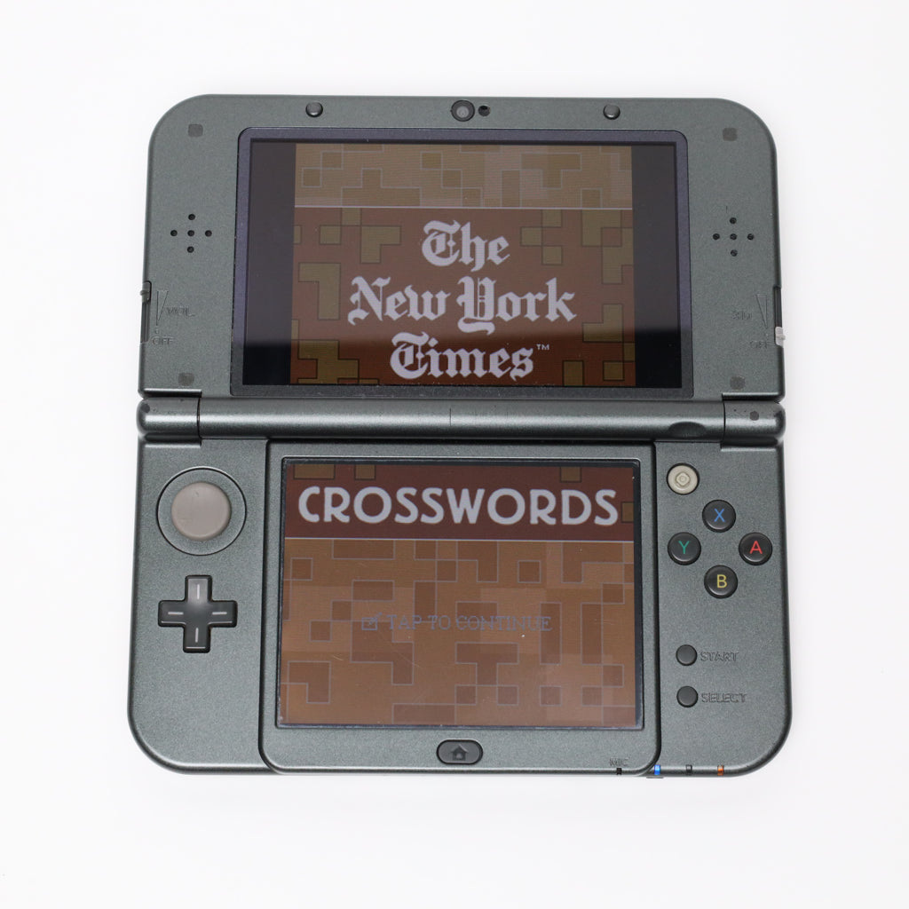 The New York Times Crosswords - Nintendo DS (Complete / Good)