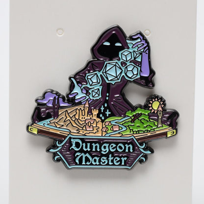 Dungeon Master Mysterious Figure D&D Enamel Pin