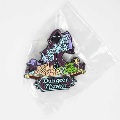 Dungeon Master Mysterious Figure D&D Enamel Pin