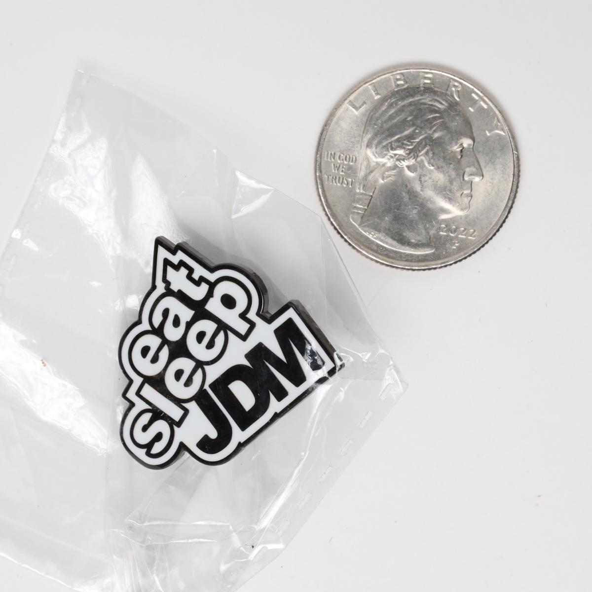 Eat Sleep JDM Enamel Pin