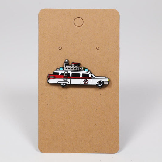 Ectomobile Ghost Busters Vehicle Small Enamel Pin