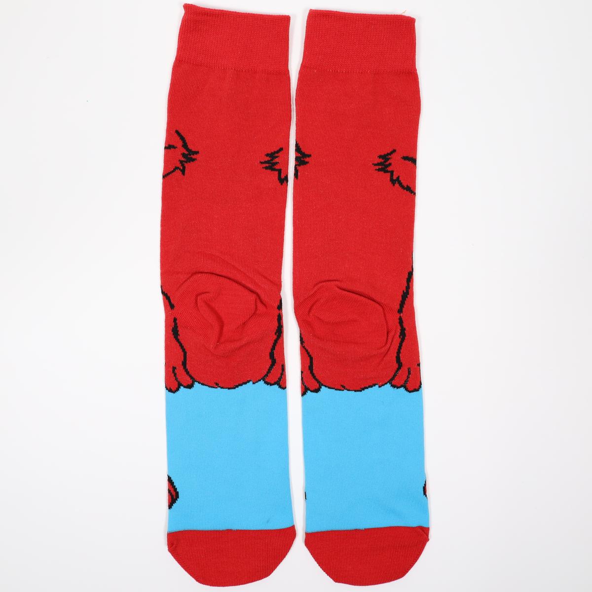 Elmo “Sesame Street” 90s Cartoon Socks