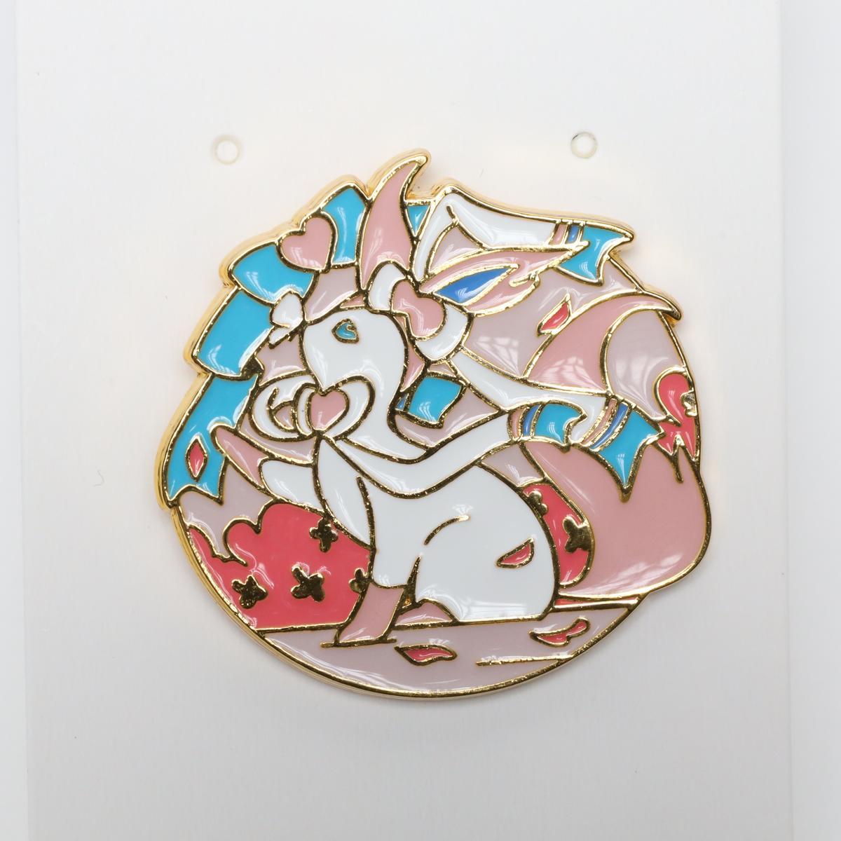 Fairy Sylveon Eevee Pokemon Enamel Pin