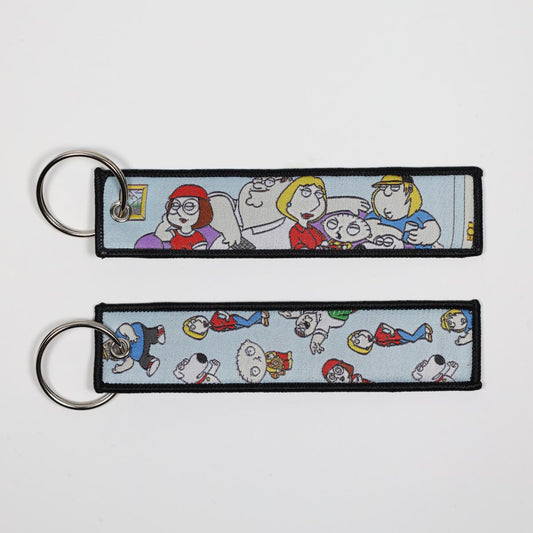 Family Guy Embroidered Keychain