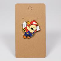 Flying Raccoon Super Mario Poly Enamel Pin