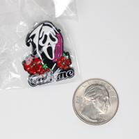 Funny Scream Call Me Enamel Pin