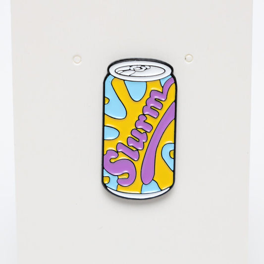 Futurama Slurm Can Enamel Pin