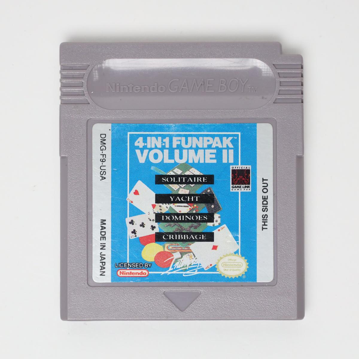 4-in-1 Fun Pak: Volume 2 - Gameboy (Loose [Game Only] / Good)