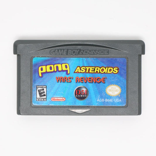 Asteroids / Pong / Yars' Revenge - Gameboy Advance (Loose [Game Only] / Good)