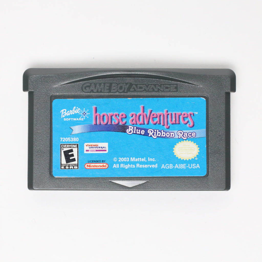 Barbie Software - Horse Adventures: Blue Ribbon Race - GBA (Loose / Good)