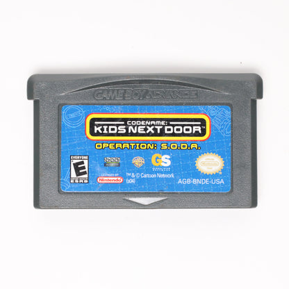Codename: Kids Next Door: Operation S.O.D.A. - GBA (Loose / Good)