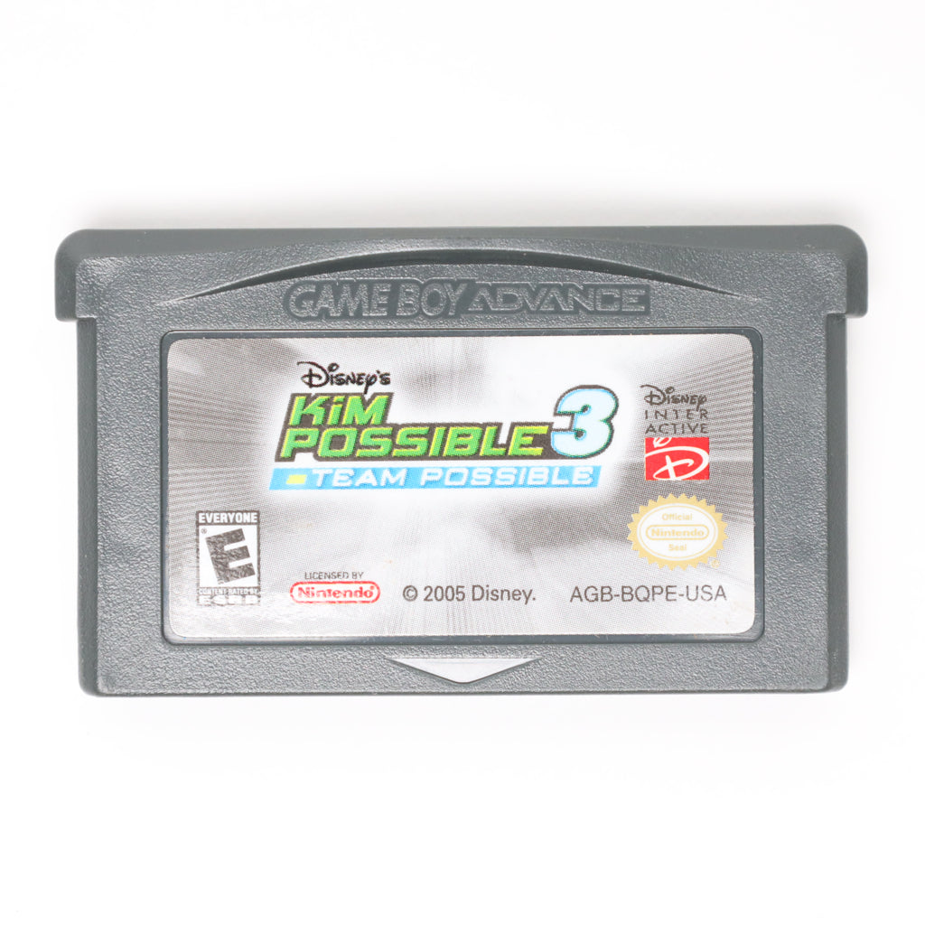 Disney's Kim Possible 3: Team Possible - Gameboy Advance (Loose / Good)