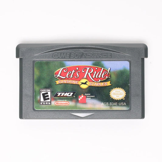 Let's Ride! Sunshine Stables - Gameboy Advance (Loose [Game Only] / Good)